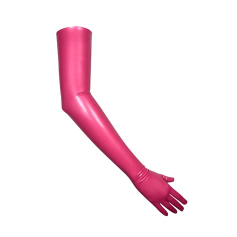 Latex Rubber Shoulder Length Molded Gloves Vex Clothing Vex Latex