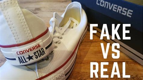 Converse Fake Vs Real Youtube Converse Converse Trainers