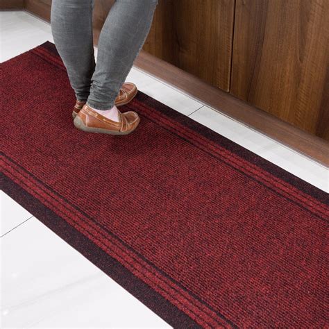 Extra Long Hall Runner Rug Easy Clean Tough Non Slip Narrow Heavy Duty