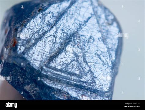 Sapphire Mineral Specimen Quartz Gem Stone Rock Geology Stock Photo Alamy