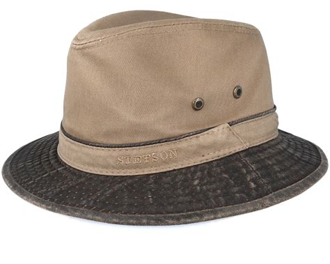 Cotton Braun Traveller Stetson Hats