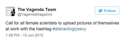 Women Scientists Tweet Sexy Work Pics In Response To Male Nobel