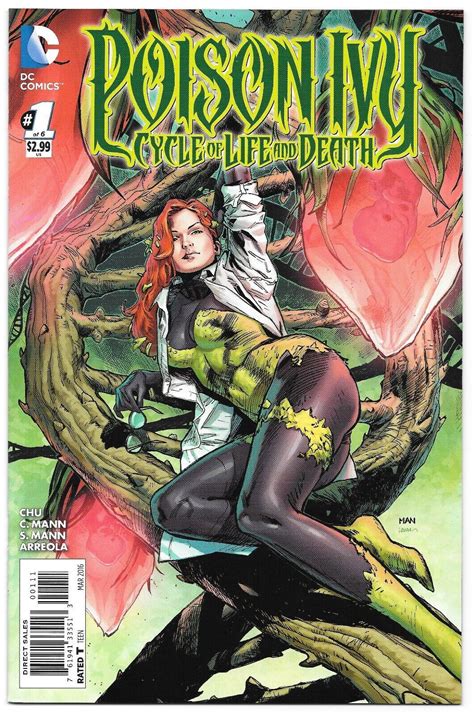 Poison Ivy Cycle Of Life And Death 1 032016 Dc Comics 1st Solo