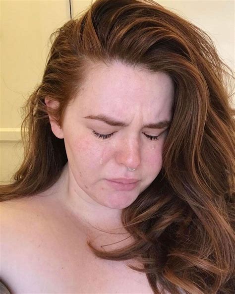 tess holliday s tearful selfie this is the reality