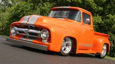 Old Orange Ford Takuache Truck Hd Cars Wallpapers Hd Wallpapers Id
