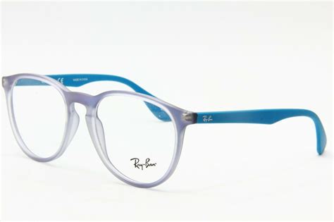 New Ray Ban Rb 7046 5484 Blue Eyeglasses Authentic Frame Rx Rb7046 51 18 Eyeglass Frames