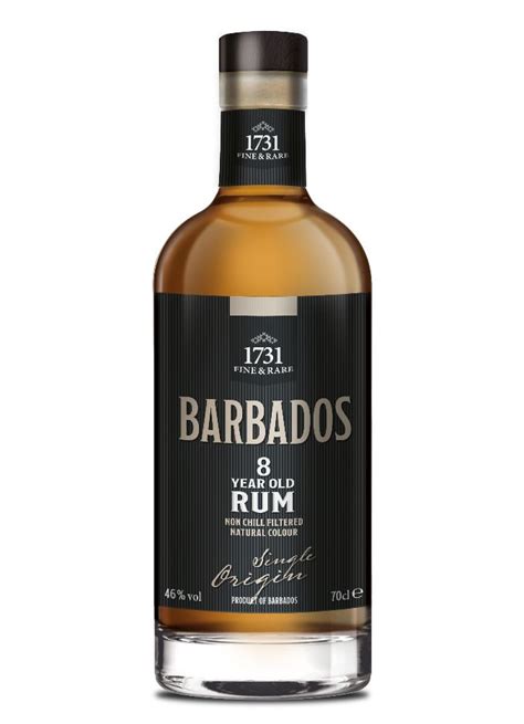 1731 Fine And Rare Barbados 8 Year Old Rum 70cl 46 Rum