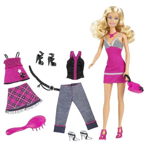 Barbie Fashionistas Series Clothing Accessories 12 Doll Set T1880