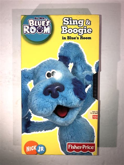 Blue S Clues Sing Boogie In Blue S Room Fisher Price Nick Jr Vhs