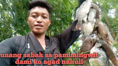 Pamimingwit Sa Ilog Ang Dami Ng Nahuli Ko Youtube