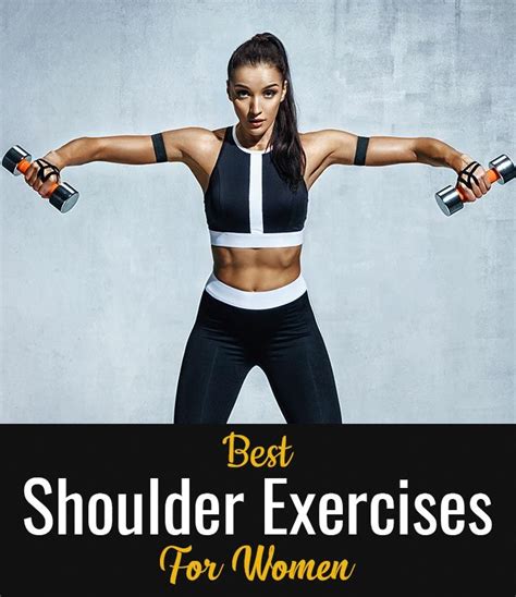 15 Best Shoulder Exercises For Women Best Shoulder Workout Shoulder