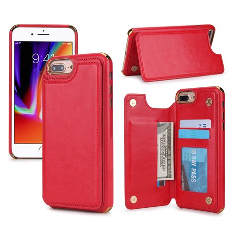 Dteck Wallet Case For Iphone 8 Plus 7 Plus 6s Plus 6 Plus 55