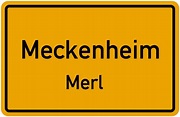 Meckenheim Merl Straßenverzeichnis: Straßen in Merl
