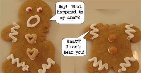 Gourmet Mom On The Go Funny Gingerbread Men