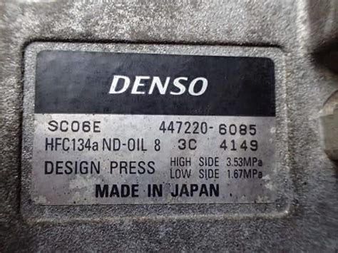 Used A C Compressor Daihatsu Hijet Atrai Gf S G Be
