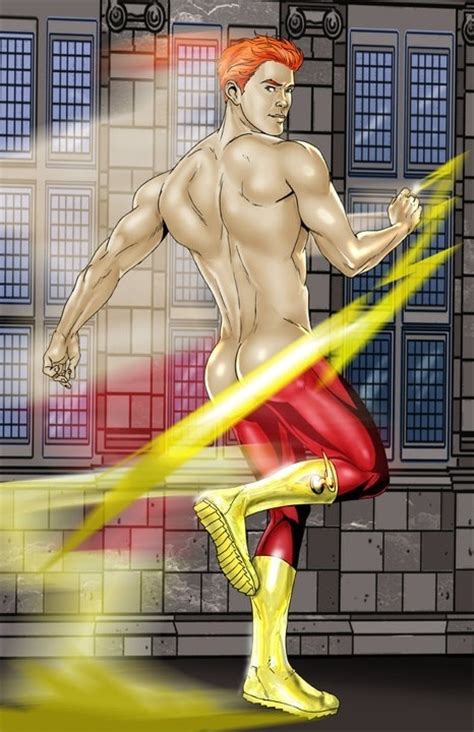 Flash Naked Gay Comic Geek