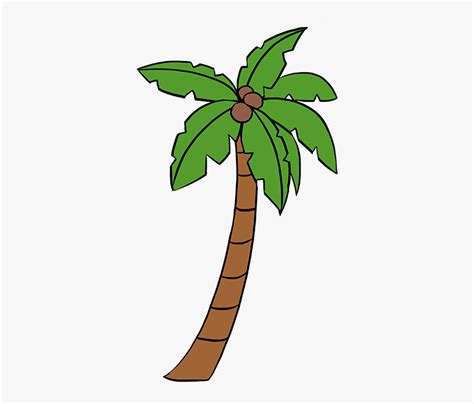 A Drawing Of A Palm Tree With The Name Etape On It S Side