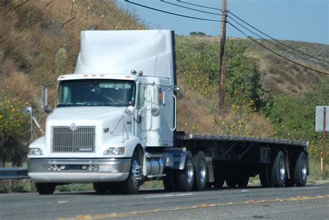 International Big Rig Flatbed Truck 18 Wheeler Flickr Photo Sharing