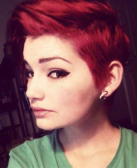 10 Red Pixie Cut Short Hairstyles 2017 2018 Most