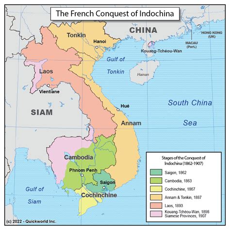 The French Conquest Of Indochina