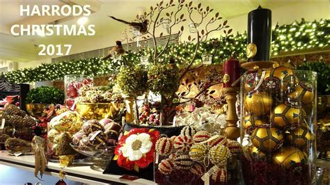 👍 Harrods London Store Christmas Decorations Ornaments Tour Store 2017