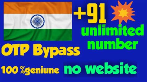 1.2 how to bypass otp verification. Indian Number OTP bypass, || Indian number se otp bypass ...