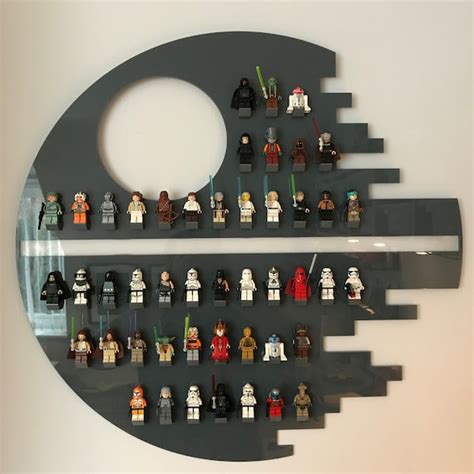 Lego Star Wars Death Star Minifigure Display Etsy