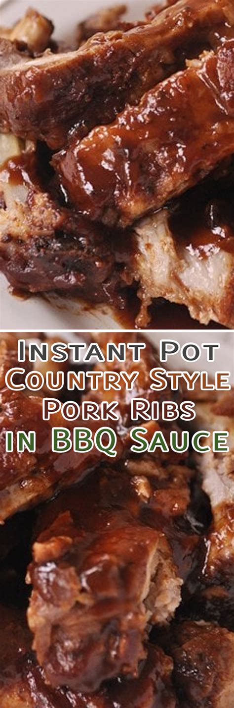 Add ribs, in batches if necessary, to brown on all sides. Instant Pot Country Style Pork Ribs in BBQ Sauce