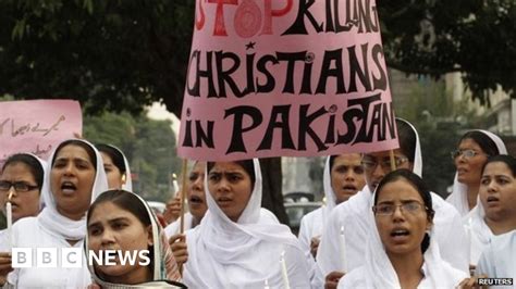 Pakistan Blasphemy Claim Christian Sought Over Whatsapp Poem Bbc News