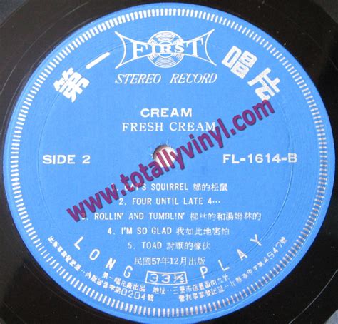 Totally Vinyl Records Cream Fresh Cream Lp Vinyl