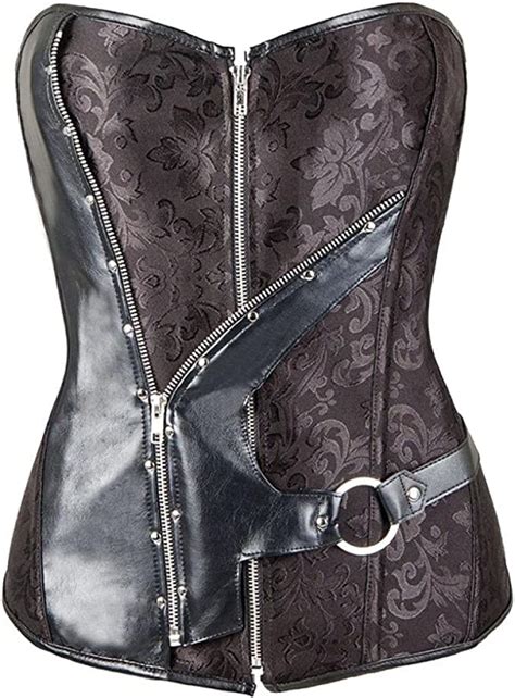 xqtx lingerie for women sexy plus size corset women outwear boneless bustier metal locks corset