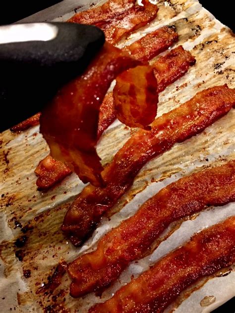Put wright® brand bacon strips directly on a cookie sheet, a few inches apart. Crispy Baked Bacon - How To Cook Bacon In The Oven ...