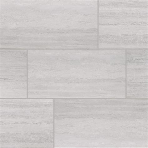 Florida Tile Home Collection Silver Sands Grey 12 In X 24 In Matte