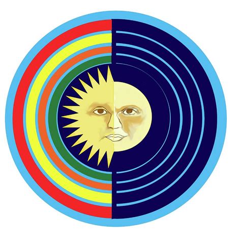 Sun Moon Digital Art By John Lomba Fine Art America