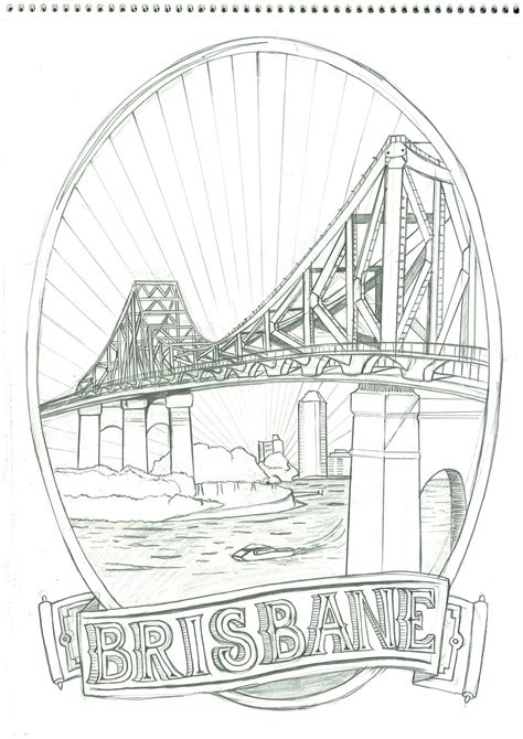 Brisbane Story Bridge Brisbane Hong Kong Based Graphic Designer