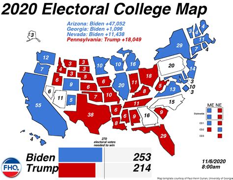 Frontloading Hq The Electoral College Map 11620 Morning Update