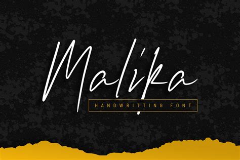 Facebook gives people the power to share and makes the world more open and connected. Malika Font (524873) | Handwritten | Font Bundles
