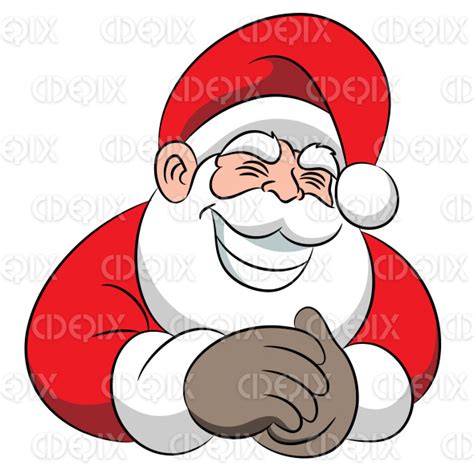 Experiment with deviantart's own digital drawing tools. Cheeky and Grinning Santa Claus Illustration | Cidepix