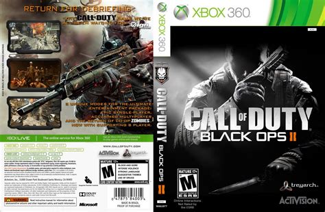 Call Of Duty Black Ops 2 Xbox Cover Xbox 360 Black Ops Xbox