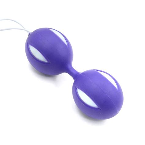 Smart Duotone Ben Wa Ball Weighted Kegel Vaginal Tight Exercise Vibrator Kegel Ball Silicone