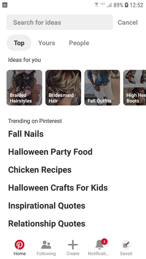 How To See All Pinterest Categories Pinterest Tutorials