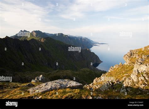 Moskenes Island Lofoten Islands Norway Stock Photo Alamy