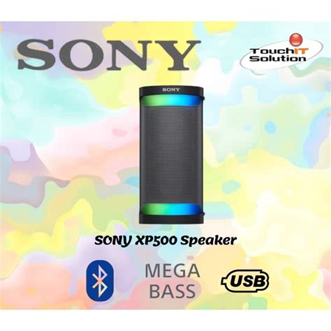 Sony Srsx500 Xp500 X Series Portable Wireless Speaker Srsx500 Shopee