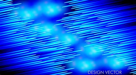 Fondo De Tecnología De Luces De Neón Diagonales Azules Brillantes