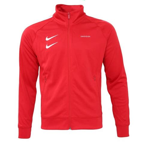 Nike Clothing Double Swoosh Red Tracktop Mens From Pilot Uk