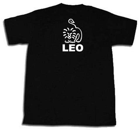 This Leo T Shirt Design Is Printed On A High Quality 61 Oz 100