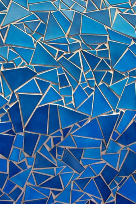 Image Archive Mosaic Blue Mosaic Textures Patterns