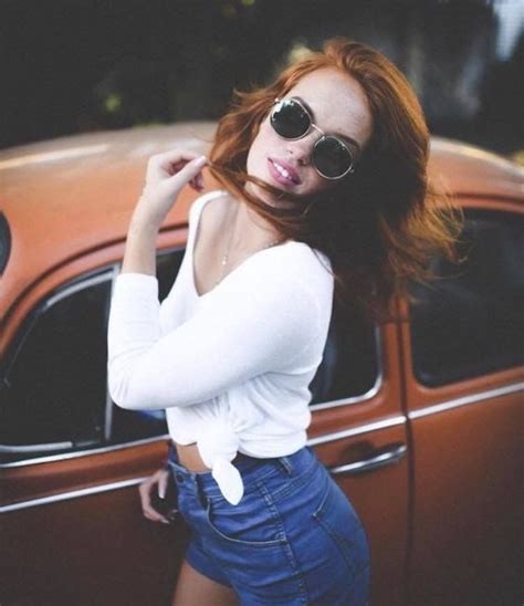 Beautiful Redhead Beetle Girl Hot Vw Vw Vintage Vw Porsche Vw Volkswagen Ginger Girls