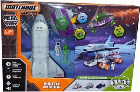 Matchbox Mega Rig Space Shuttle Exclusive Large Play Set