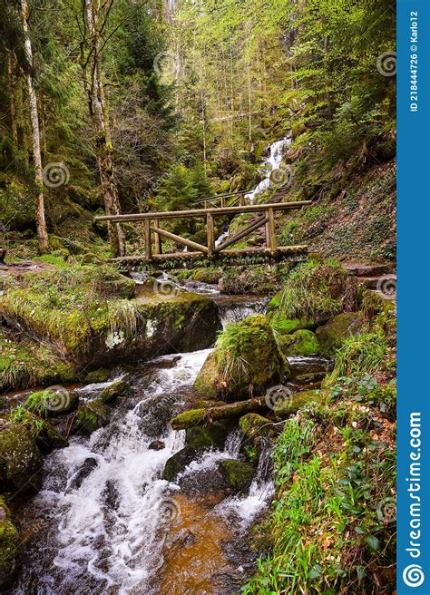 The Gertelbach Waterfall In The BÃ¼hler Valley Northern Black Forest